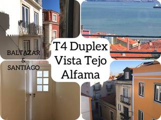 T4 Duplex in Alfama , BALTAZAR & SANTIAGO BALTAZAR & SANTIAGO Classic style houses