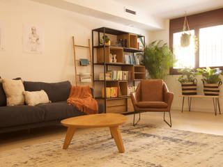 144 sqm Apartamento, Sant Cugat del Valles, Barcelona, Shani Eck Shani Eck Ruang Keluarga Modern