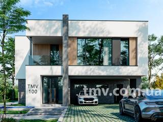 Стильный двухэтажный дом с плоской крышей TMV 100, TMV Homes TMV Homes