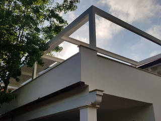 Pergola impacchettabile, unica living design unica living design Lean-to roof