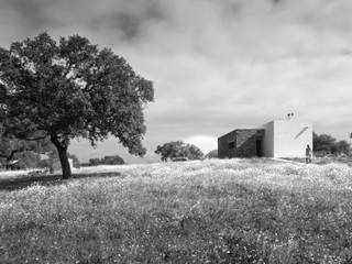 VIVIENDA BIOCLIMÁTICA UNIFAMILIAR AISLADA UBICADA EN LA FINCA RÚSTICA “EL COLEGIAL" SAN BARTOLOMÉ DE LA TORRE (HUELVA), Giudecca Arquitectos Giudecca Arquitectos บ้านประหยัดพลังงาน