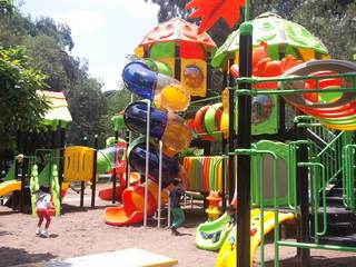 Parque Batán CDMX, RecreaetcBB RecreaetcBB Pondok taman Plastik