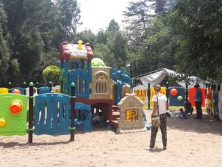 Parque Batán CDMX, RecreaetcBB RecreaetcBB Pondok taman Plastik