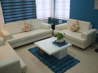 Garden Colony- Ahmedabad, Pandya & Co. Pandya & Co. Modern living room