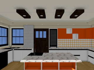 Modular kitchen, royal kitchen interior royal kitchen interior Cozinhas modernas