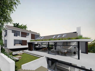 Oubaai_George, Functional Form Architectural Studio Functional Form Architectural Studio Casas geminadas Vidro