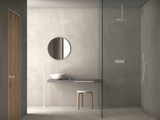 D-R300, ICÓNICO ICÓNICO Minimalistische Badezimmer Metallic/Silber