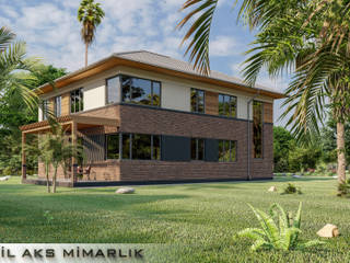 Klasik Cepheli Modern Villa Projesi, Yeşil Aks Mimarlık Yeşil Aks Mimarlık Villa