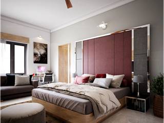 Attractive & Hightech Interior designs , Premdas Krishna Premdas Krishna Modern style bedroom Wood Wood effect