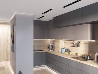 Modern & Minimalistic Home Interior, HC Designs HC Designs Balkon, Beranda & Teras Minimalis Kayu White