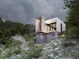 Cabañas en Sierra de Álvarez , M+Z Arquitectos SLP M+Z Arquitectos SLP