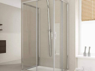 Box doccia 3 lati, GiordanoShop GiordanoShop Classic style bathroom Glass