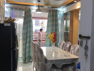 Delhi Home interiors Designers Gang Dining room