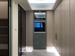 台中電梯大樓設計案, 大也設計工程有限公司 Dal DesignGroup 大也設計工程有限公司 Dal DesignGroup Modern Corridor, Hallway and Staircase