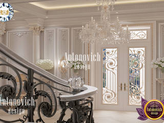 Elegant Staircase Design by Katrina Antonovich , Luxury Antonovich Design Luxury Antonovich Design Сходи