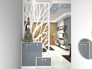 Home interior Designs by Falcon Globe Interio, Falcon Globe Interio Falcon Globe Interio Вітальня
