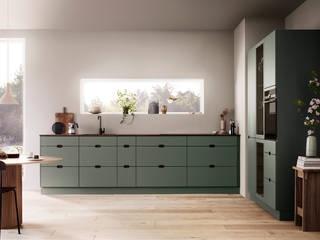 Ombra: una cocina verde por dentro y por fuera, Kvik España Kvik España Scandinavian style kitchen