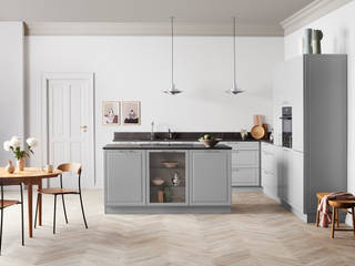 Pavia: una cocina de diseño clásico, Kvik España Kvik España Scandinavian style kitchen