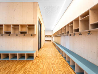 Familienzentrum Traunstein, Architekturfotografie Tim Voelter Architekturfotografie Tim Voelter Commercial spaces