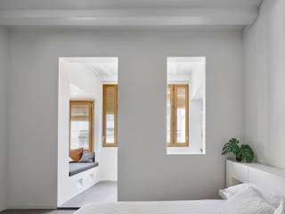 FG APARTMENT, Kahane Architects Kahane Architects Camera da letto minimalista