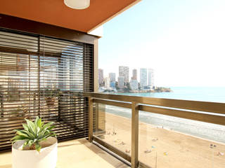 Reforma ITA Benidorm, fic arquitectos fic arquitectos Balcony Marble