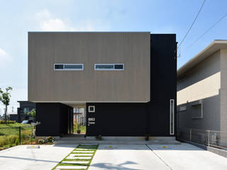 空とくつろぐ家/ Comforting Sky House, 株式会社 井川建築設計事務所 株式会社 井川建築設計事務所 モダンな 家