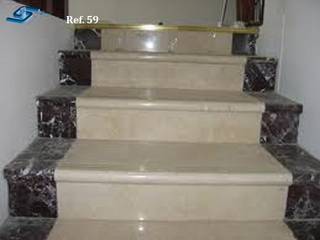 Escadarias feitas em Pedra Natural Portuguesa, INNOVATION STONES TRANSFORMACAO DE PEDRAS ORNAMENTAIS LDA INNOVATION STONES TRANSFORMACAO DE PEDRAS ORNAMENTAIS LDA Stairs Stone