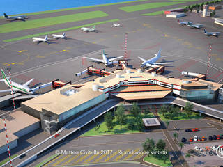 Aeroporto di Genova (GE), Matteo Civitella Matteo Civitella 商业空间