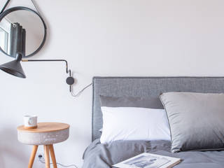 Interior Design im Skandi-Look, Ana Chernykh Photography Ana Chernykh Photography Scandinavian style bedroom