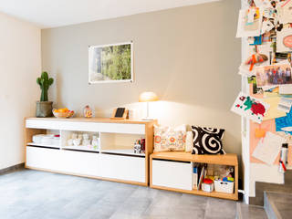 AW - Kitchen Interior., LS/Spaces LS/Spaces Cocinas integrales Madera Acabado en madera