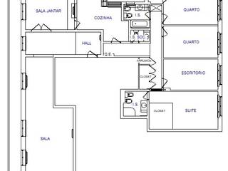 Projeto e Execução_Reabilitação Apartamento Av. Novas, Desenho Branco Desenho Branco