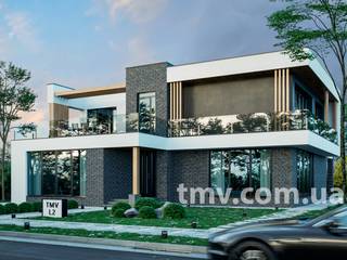 Современный двухэтажный дом в стиле хай-тек, TMV Homes TMV Homes