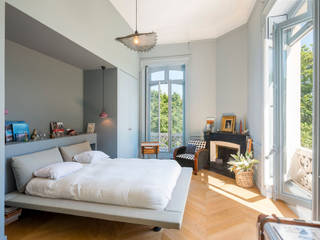 Rénovation d'une maison à Lyon, Synesthésies Synesthésies Classic style bedroom