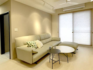 MSBT 幔室布緹 Modern living room Beige