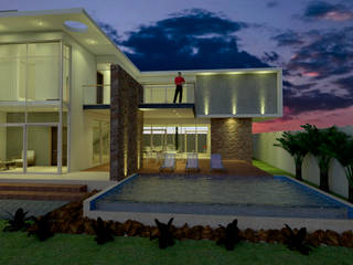 modern by DCA Arquitectura y Construccion, Modern