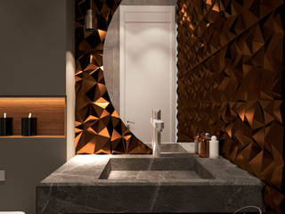 Proyecto ECP, Diaf design Diaf design Phòng tắm phong cách hiện đại