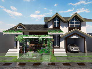 PROPOSED HOUSE FACADE RENOVATION IN BULACAN, MERAKI MAIN DESIGN MERAKI MAIN DESIGN