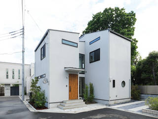 仙川の家, 長沼アーキテクツ株式会社 長沼アーキテクツ株式会社 Casas estilo moderno: ideas, arquitectura e imágenes