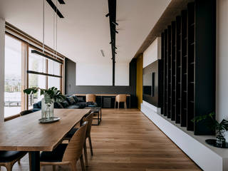 Wilanów - mieszkanie 5 pokoi, Deco Nova Deco Nova Modern Oturma Odası