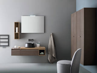 Bath Collection, Ridea Heating Design Ridea Heating Design Moderne Badezimmer Aluminium/Zink