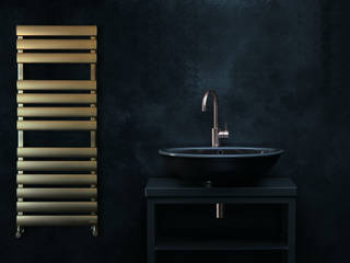 Bath Collection, Ridea Heating Design Ridea Heating Design Moderne Badezimmer Aluminium/Zink