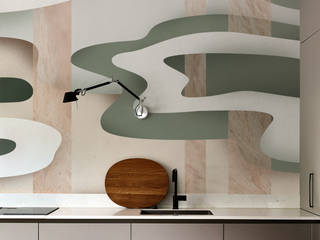 wet collection / wallpaper, ruga.perissinotto ruga.perissinotto Walls and Floors