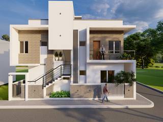 Mr. Biradar's Residence, Cfolios Design And Construction Solutions Pvt Ltd Cfolios Design And Construction Solutions Pvt Ltd