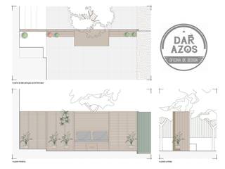 Mobiliário Exterior, Dar Azos - Oficina de Design Dar Azos - Oficina de Design Kırsal Bahçe Ahşap Ahşap rengi