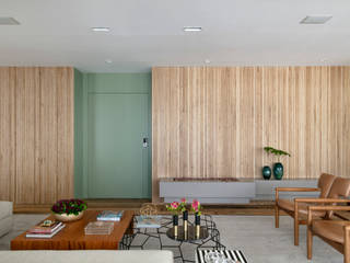 Living integrado, DCC by Next arquitetura DCC by Next arquitetura Living room