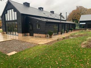 Little Gaddesden, Glass Structures Limited Glass Structures Limited Modern Corridor, Hallway and Staircase