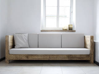 Loungemöbel, BAUHOLZ design DAS ORIGINAL GmbH BAUHOLZ design DAS ORIGINAL GmbH غرفة المعيشة