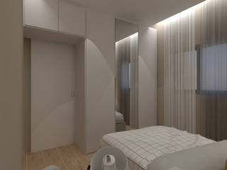 Projeto Casa 55, LORENA LIMA DESIGN LORENA LIMA DESIGN Dormitorios de estilo moderno