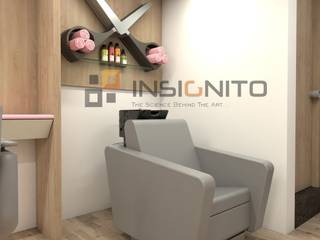 Esteva Salon, Insignito Innovations LLP Insignito Innovations LLP Spa modernos Contrachapado