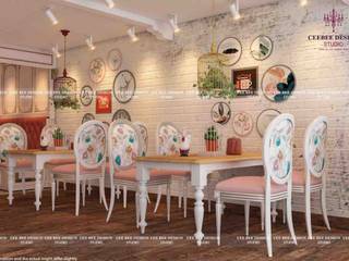 Cafe Interior Design in Goa, Cee Bee Design Studio Cee Bee Design Studio Salas / recibidores